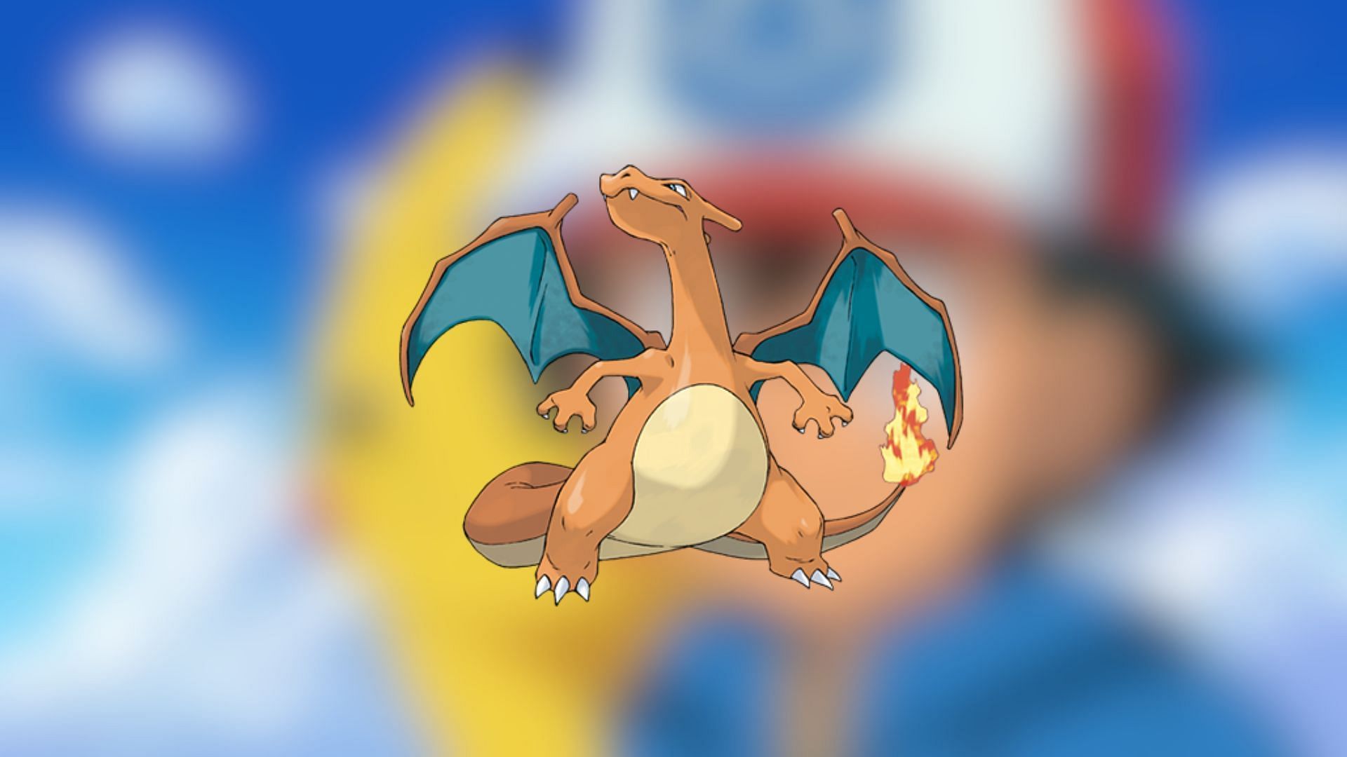 Ash's Charizard (Image via TPC/Serebii)